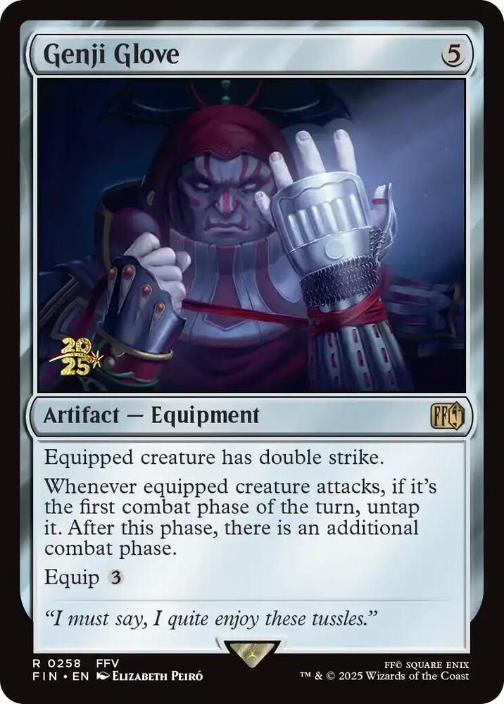 Genji Glove 258 (Prerelease Cards)  - Foil | Good Games Adelaide SA