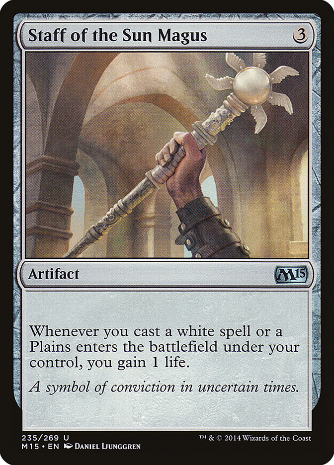 Staff of the Sun Magus 235 (Magic 2015 (M15))  | Good Games Adelaide SA