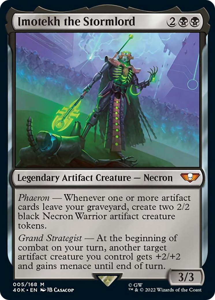 Imotekh the Stormlord (Surge Foil) [Universes Beyond: Warhammer 40,000] | Good Games Adelaide SA