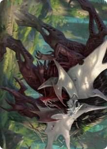 Vorinclex Monstrous Raider Art Card 54 81 54 (Art Series: Kaldheim)  | Good Games Adelaide SA