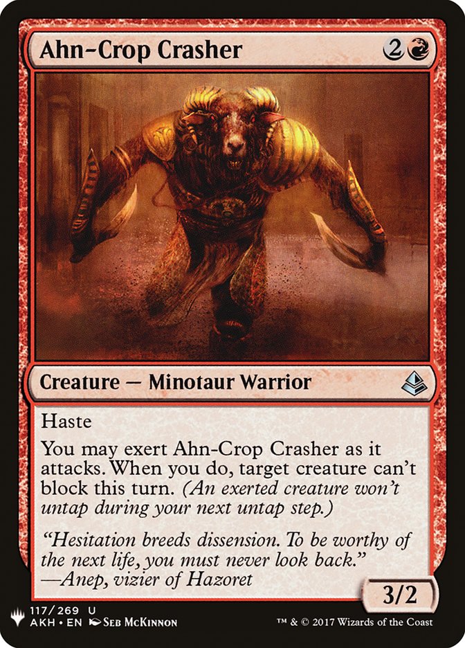 Ahn-Crop Crasher [Mystery Booster] | Good Games Adelaide SA