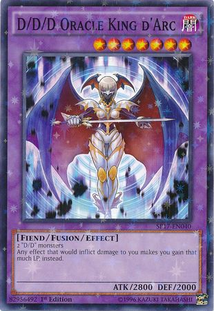 D/D/D Oracle King d'Arc [SP17-EN040] Starfoil Rare | Good Games Adelaide SA