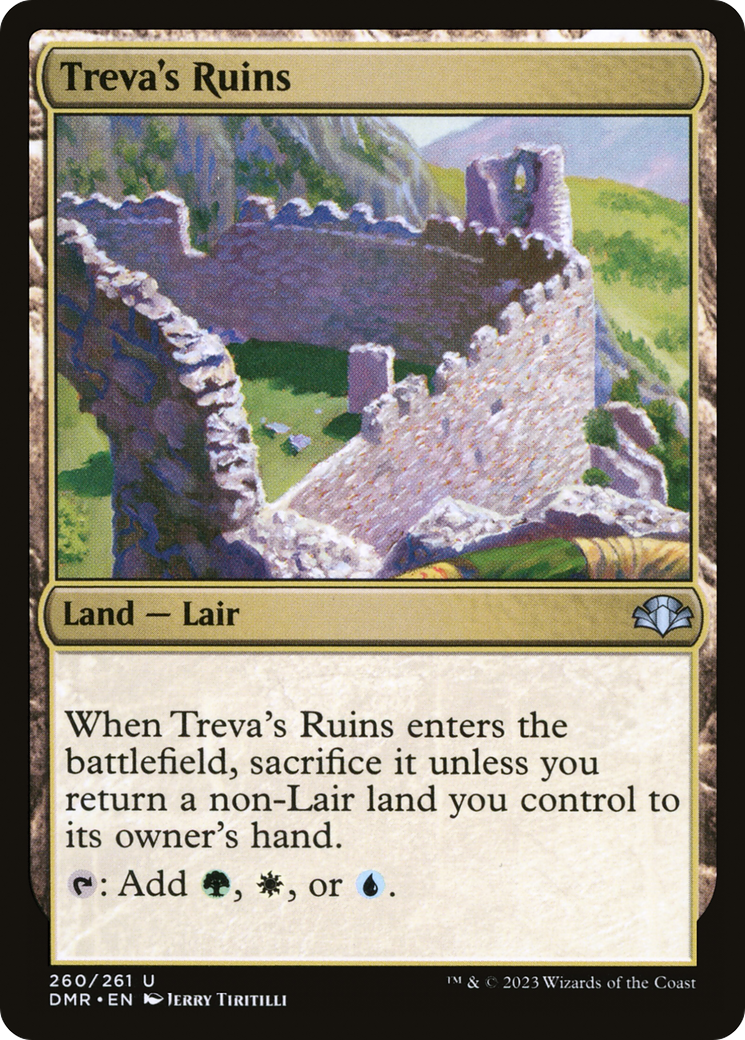 Treva's Ruins [Dominaria Remastered] | Good Games Adelaide SA