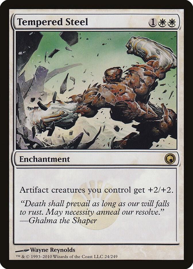 Tempered Steel 24 (Scars of Mirrodin)  - Foil | Good Games Adelaide SA