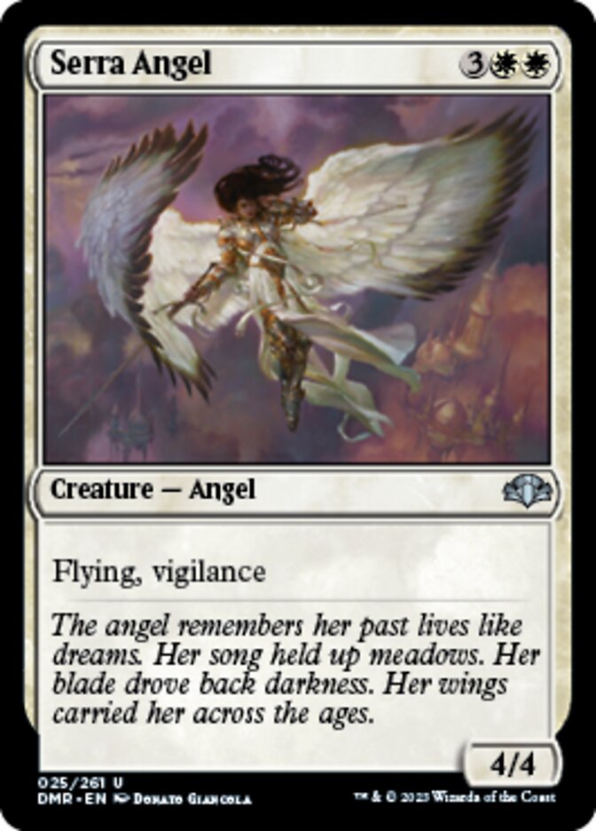 Serra Angel [Dominaria Remastered] | Good Games Adelaide SA