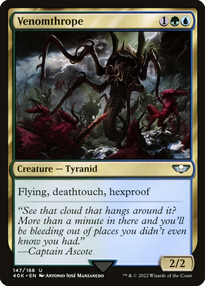 Venomthrope 147 (Universes Beyond: Warhammer 40,000)  | Good Games Adelaide SA