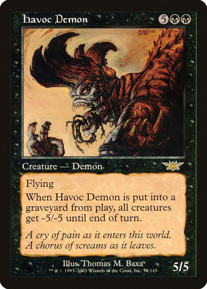 Havoc Demon 74 (Legions)  - Foil | Good Games Adelaide SA