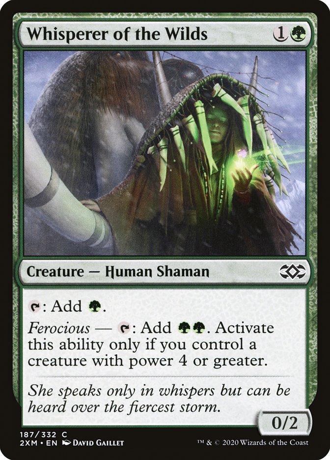 Whisperer of the Wilds 187 (Double Masters)  - Foil | Good Games Adelaide SA