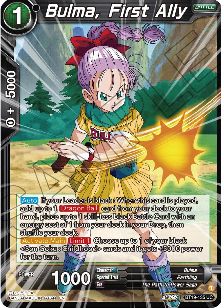 Bulma, First Ally (BT19-135) [Fighter's Ambition] | Good Games Adelaide SA