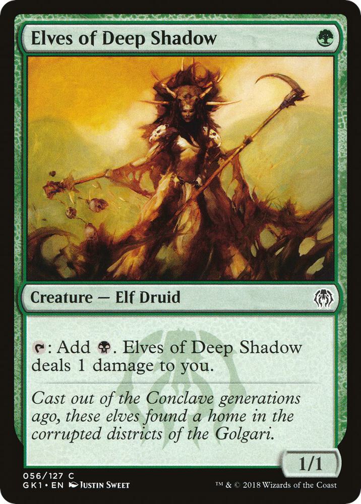 Elves of Deep Shadow 56 (Guilds of Ravnica: Guild Kits)  | Good Games Adelaide SA