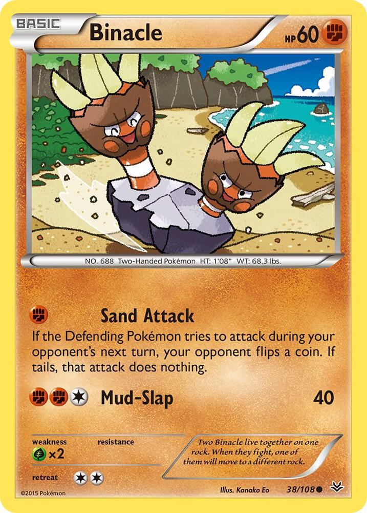 Binacle 38/108 (XY - Roaring Skies)  | Good Games Adelaide SA