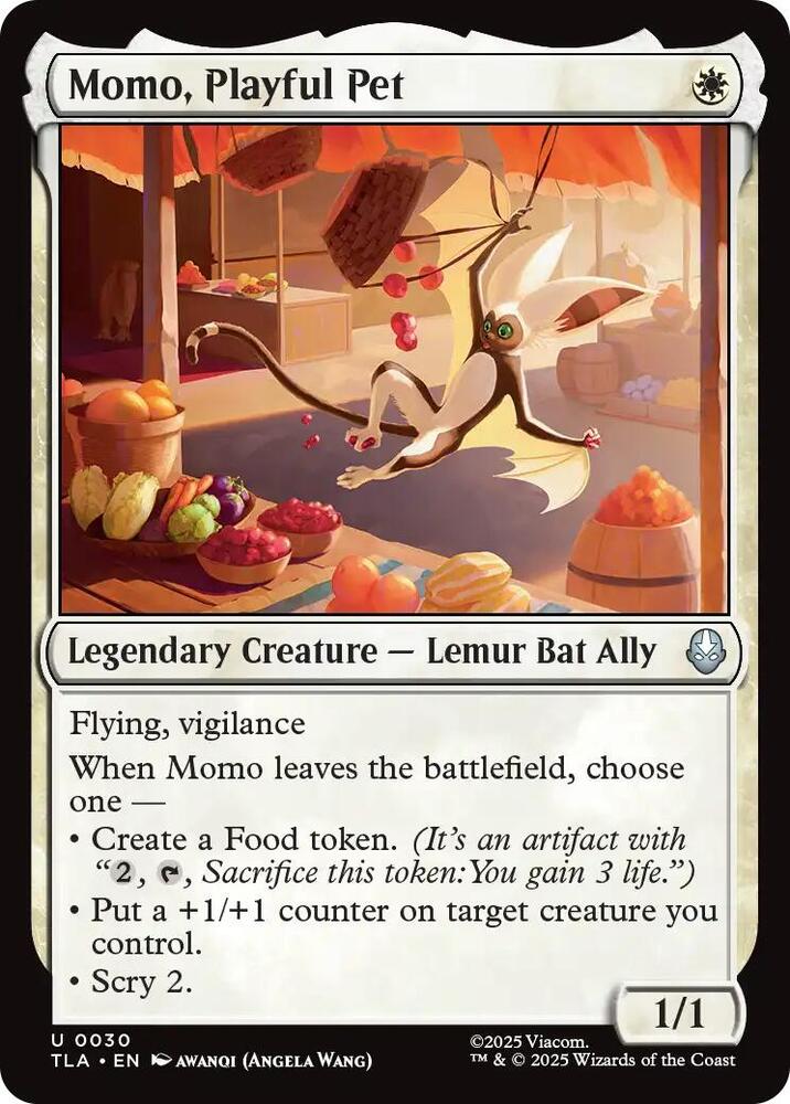 Momo Playful Pet 30 (Avatar: The Last Airbender)  - Foil | Good Games Adelaide SA