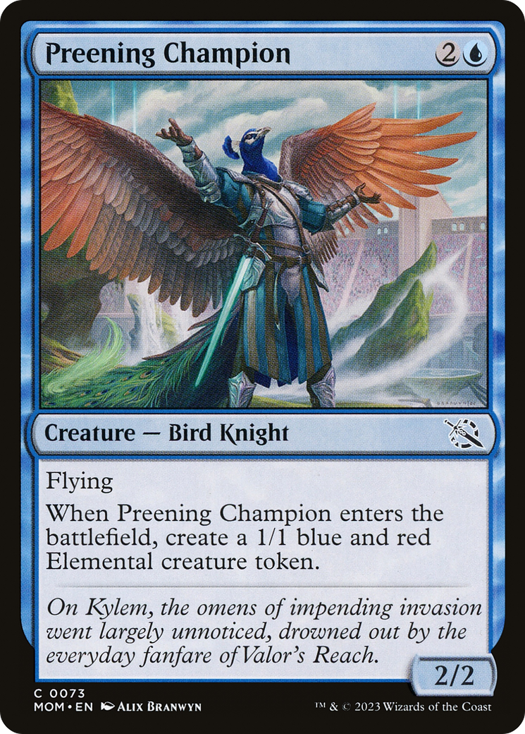 Preening Champion [March of the Machine] | Good Games Adelaide SA