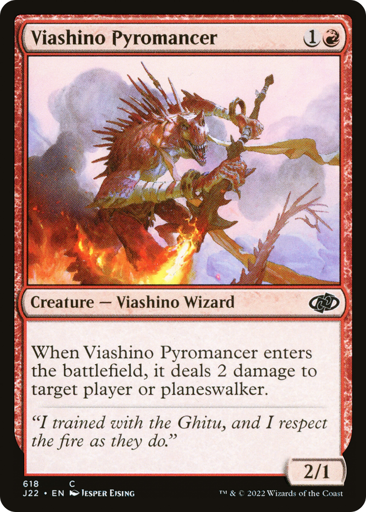 Viashino Pyromancer [Jumpstart 2022] | Good Games Adelaide SA