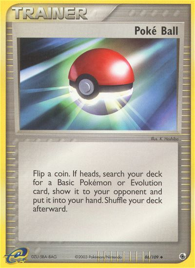 Poke Ball (86/109) [EX: Ruby & Sapphire] | Good Games Adelaide SA