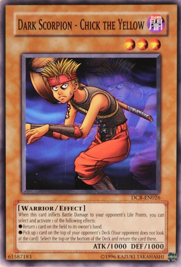 Dark Scorpion - Chick the Yellow [DCR-EN026] Common | Good Games Adelaide SA