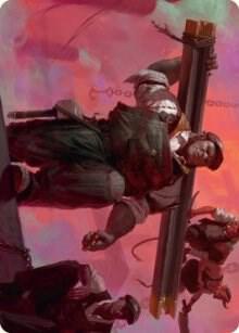 The Beamtown Bullies Art Card 39 (Art Series: Streets of New Capenna)  | Good Games Adelaide SA
