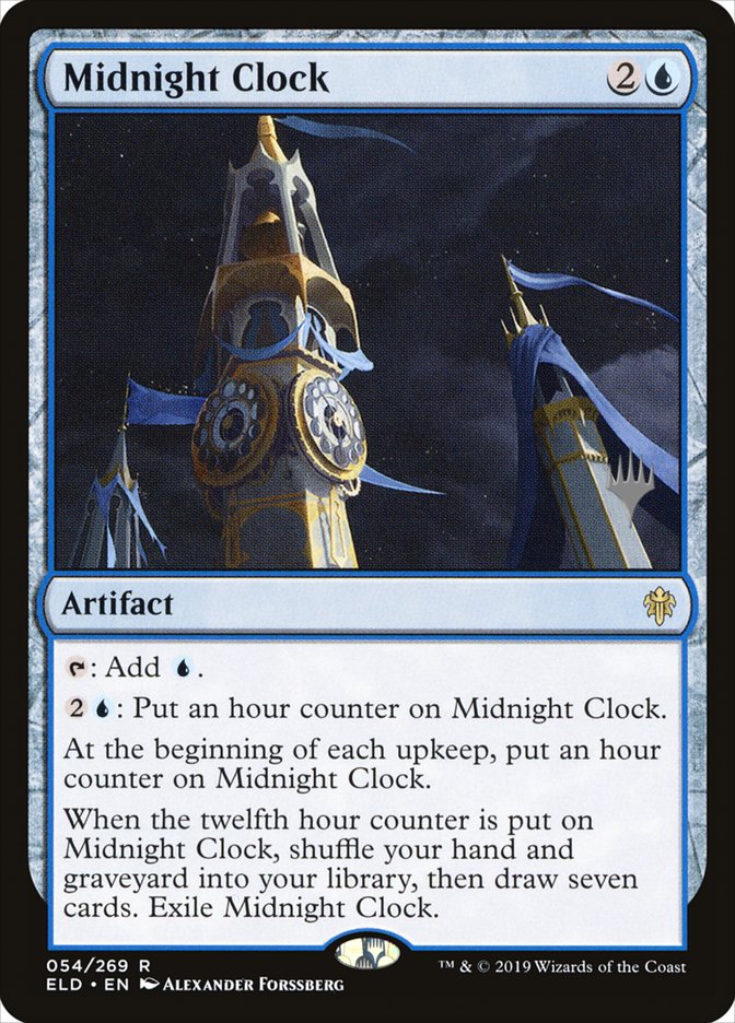 Midnight Clock (Promo Pack) [Throne of Eldraine Promos] | Good Games Adelaide SA