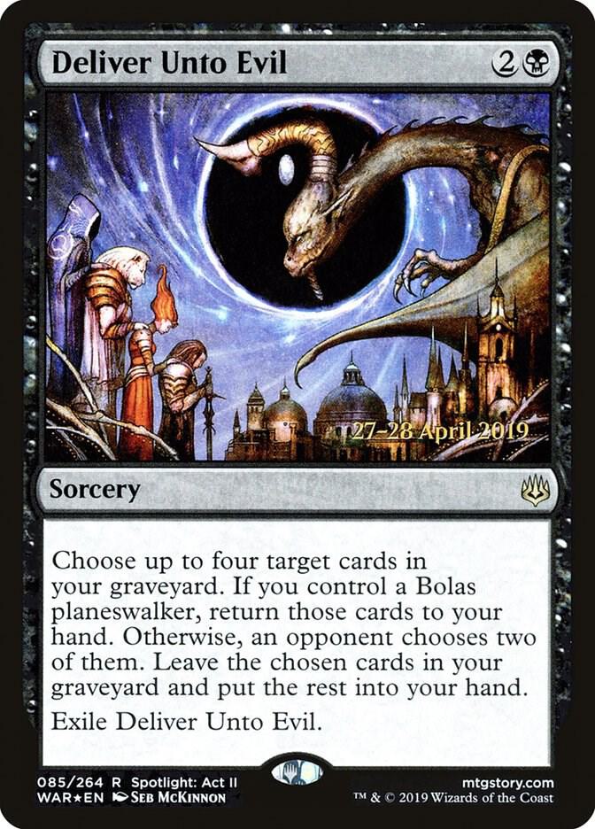 Deliver Unto Evil 85 (Prerelease Cards)  - Foil | Good Games Adelaide SA