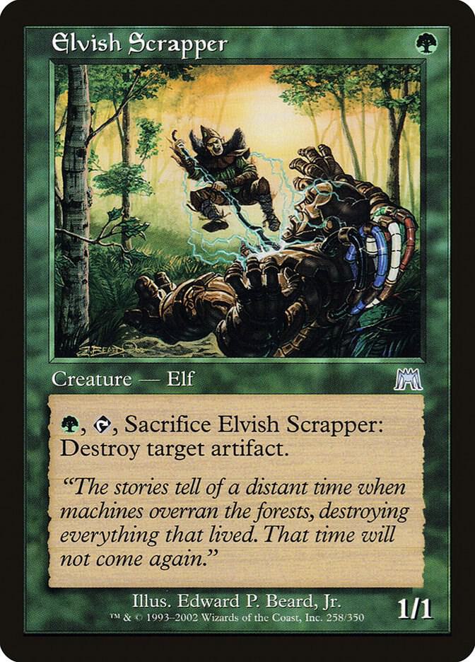 Elvish Scrapper 258 (Onslaught)  - Foil | Good Games Adelaide SA