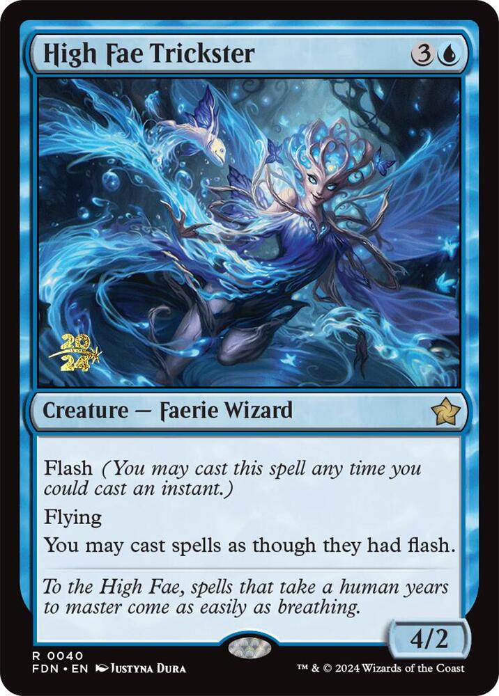 High Fae Trickster 40 (Prerelease Cards)  - Foil | Good Games Adelaide SA
