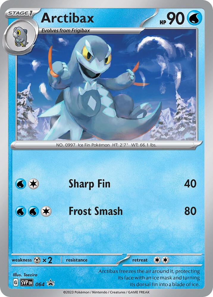 Arctibax 064 (SV: Scarlet & Violet Promo Cards)  - Holofoil | Good Games Adelaide SA