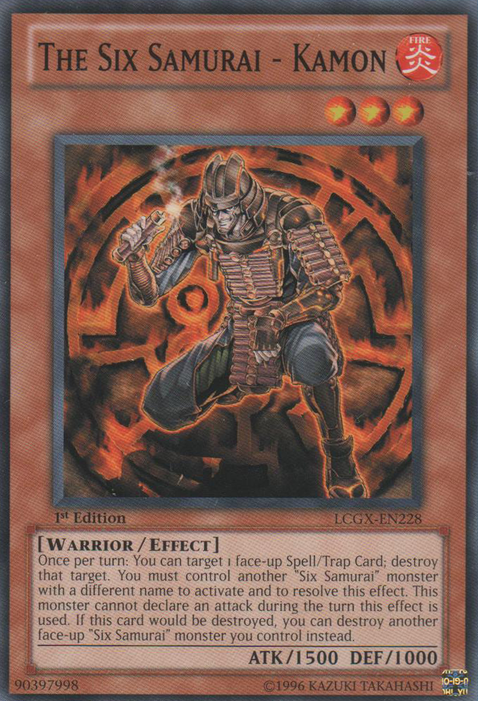 The Six Samurai - Kamon [LCGX-EN228] Common | Good Games Adelaide SA