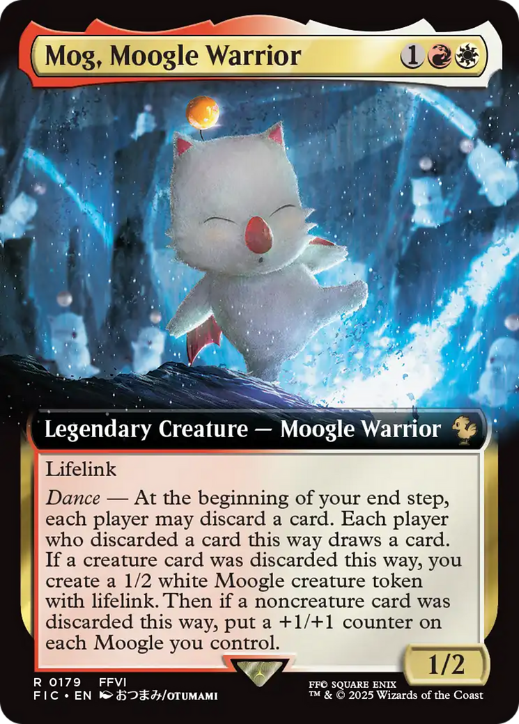 Mog, Moogle Warrior (Extended Art) [FINAL FANTASY Commander] | Good Games Adelaide SA