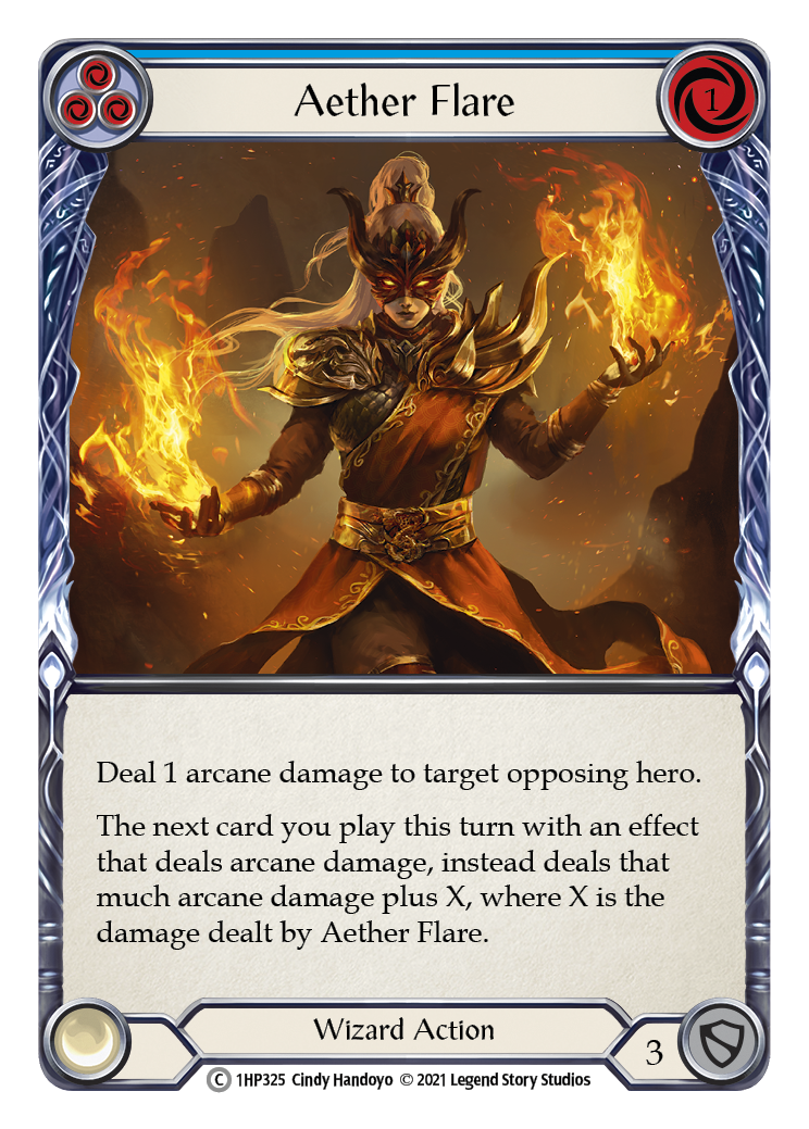Aether Flare (Blue) [1HP325] | Good Games Adelaide SA