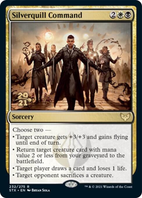 Silverquill Command 232 (Prerelease Cards)  - Foil | Good Games Adelaide SA