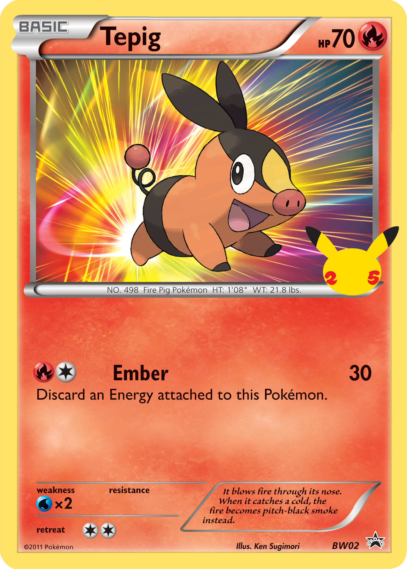 Tepig (BW02) [First Partner Pack] | Good Games Adelaide SA