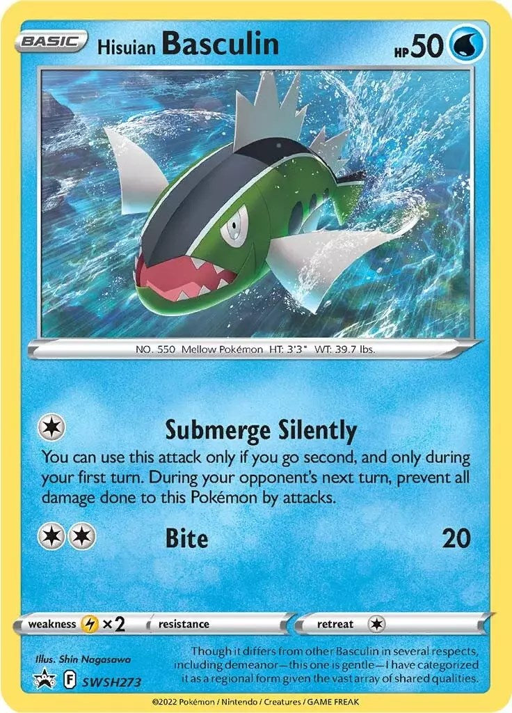 Hisuian Basculin (SWSH273) [Sword & Shield: Black Star Promos] | Good Games Adelaide SA