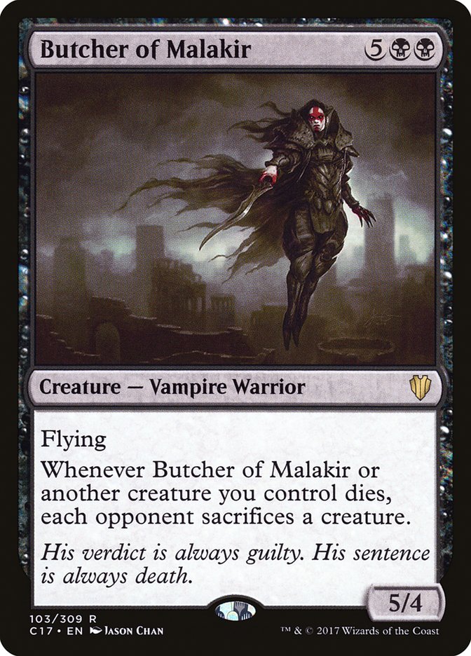 Butcher of Malakir [Commander 2017] | Good Games Adelaide SA