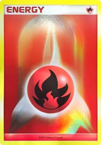 Fire Energy (2007 2008 League Promo) [League & Championship Cards] | Good Games Adelaide SA