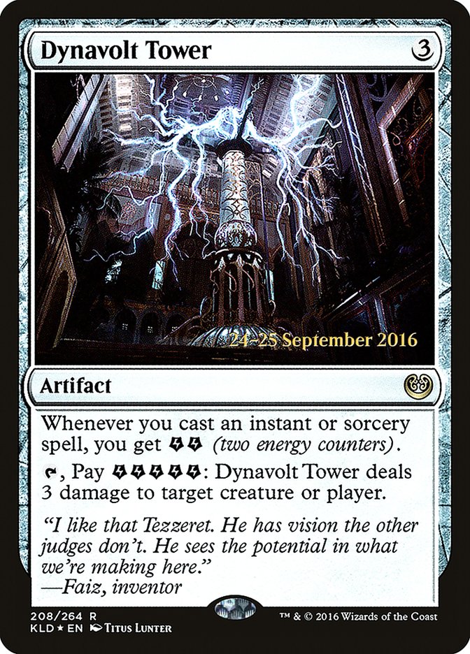 Dynavolt Tower [Kaladesh Promos] | Good Games Adelaide SA