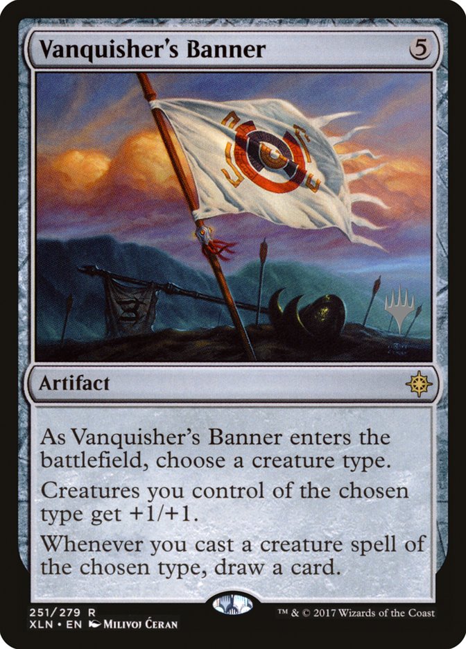 Vanquisher's Banner [Ixalan Promos] | Good Games Adelaide SA