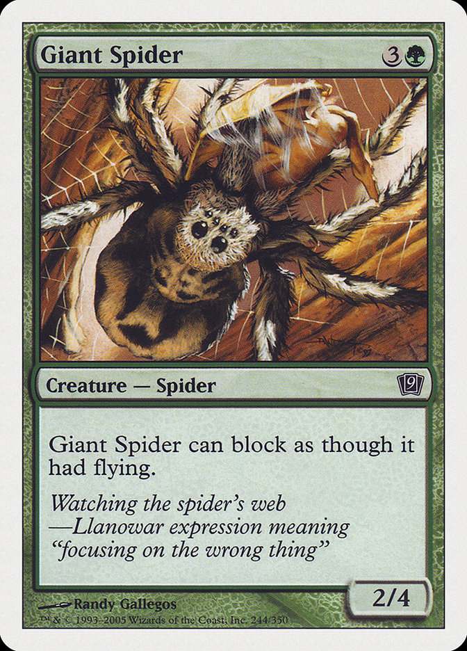 Giant Spider [Ninth Edition] | Good Games Adelaide SA