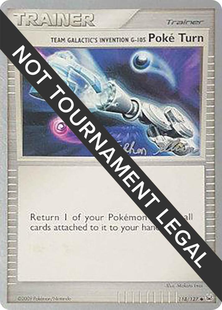 Team Galactics Invention G 105 Poke Turn 2009 Stephen Silvestro 118/127 (World Championship Decks)  | Good Games Adelaide SA