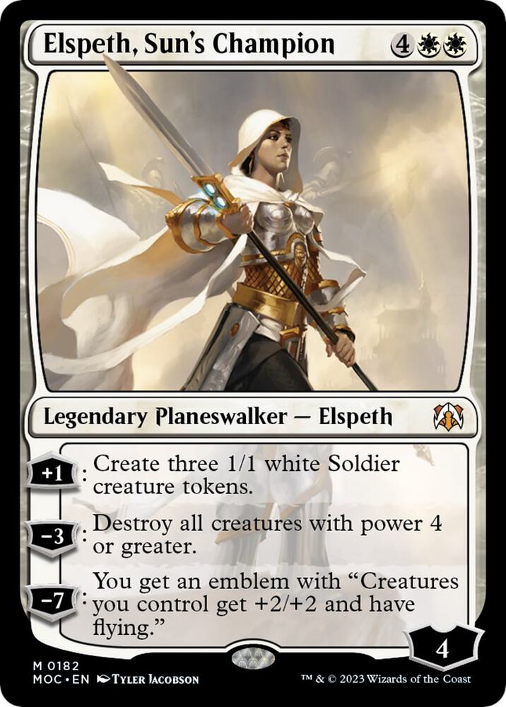 Elspeth, Sun's Champion 182 (Commander: March of the Machine)  | Good Games Adelaide SA