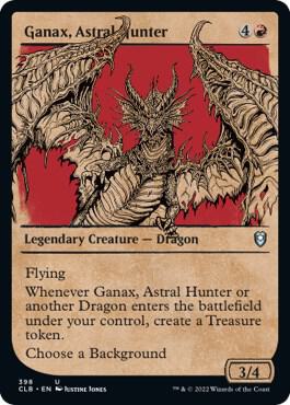Ganax Astral Hunter Showcase 398 (Commander Legends: Battle for Baldur's Gate)  | Good Games Adelaide SA
