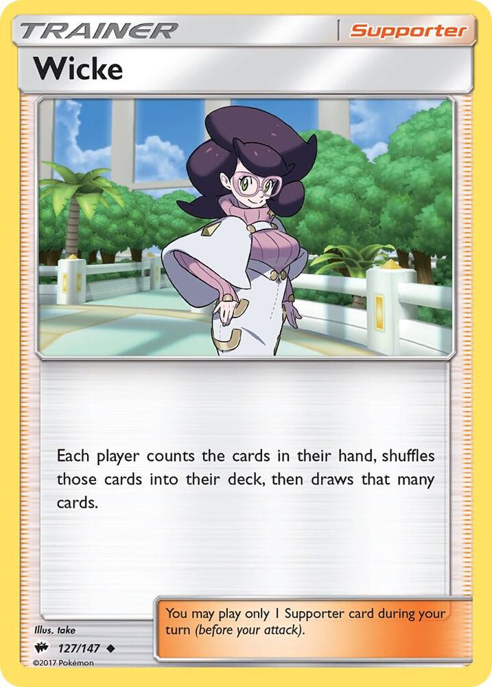 Wicke 127/147 (SM - Burning Shadows)  | Good Games Adelaide SA