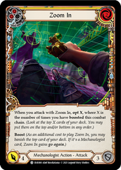 Zoom In (Yellow) [EVR080] (Everfest)  1st Edition Normal | Good Games Adelaide SA