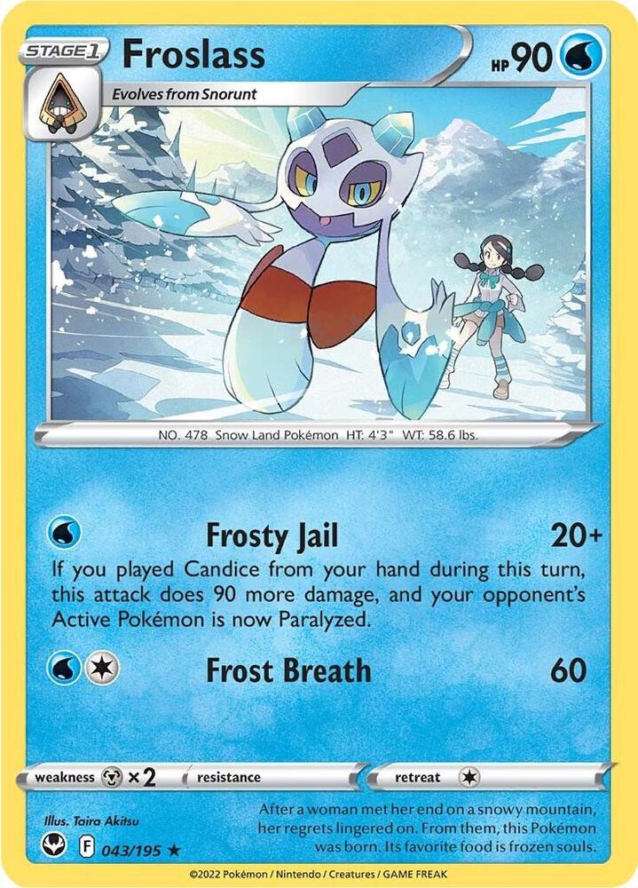 Froslass 043/195 (SWSH12: Silver Tempest)  | Good Games Adelaide SA