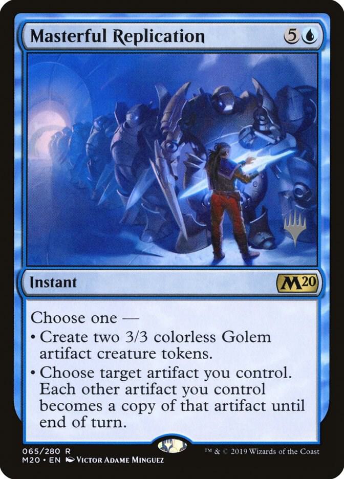 Masterful Replication 65 (Promo Pack: Core Set 2020)  - Foil | Good Games Adelaide SA