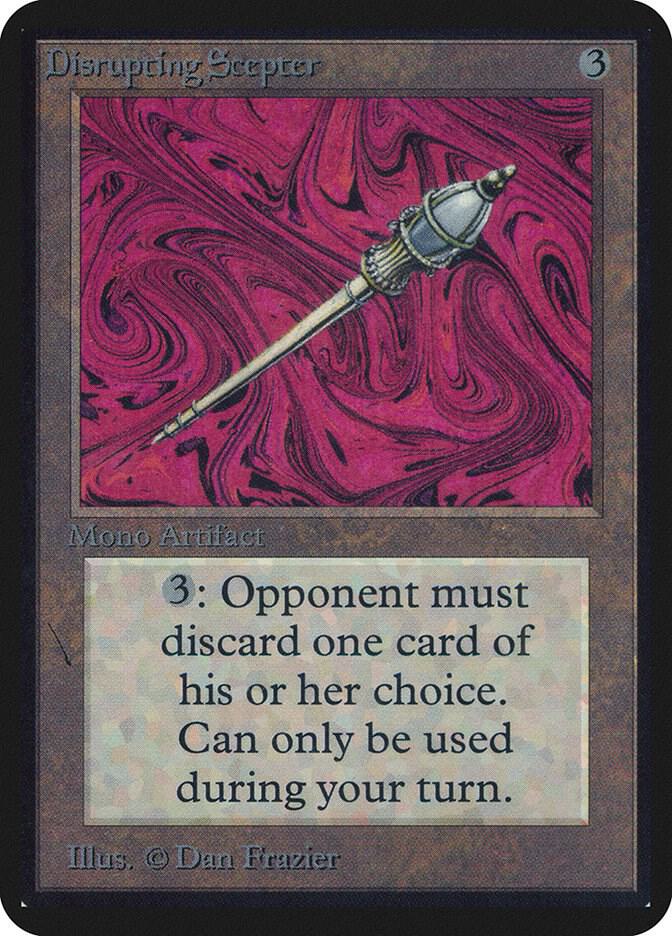 Disrupting Scepter  (Alpha Edition)  | Good Games Adelaide SA