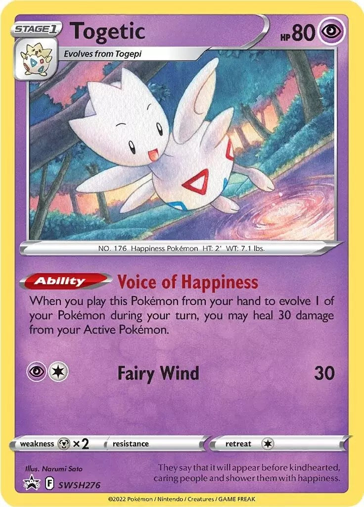 Togetic (SWSH276) [Sword & Shield: Black Star Promos] | Good Games Adelaide SA