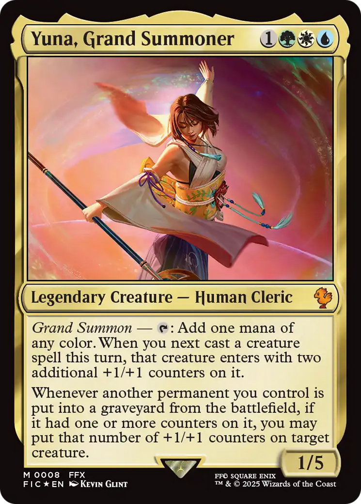 Yuna, Grand Summoner [FINAL FANTASY Commander] | Good Games Adelaide SA