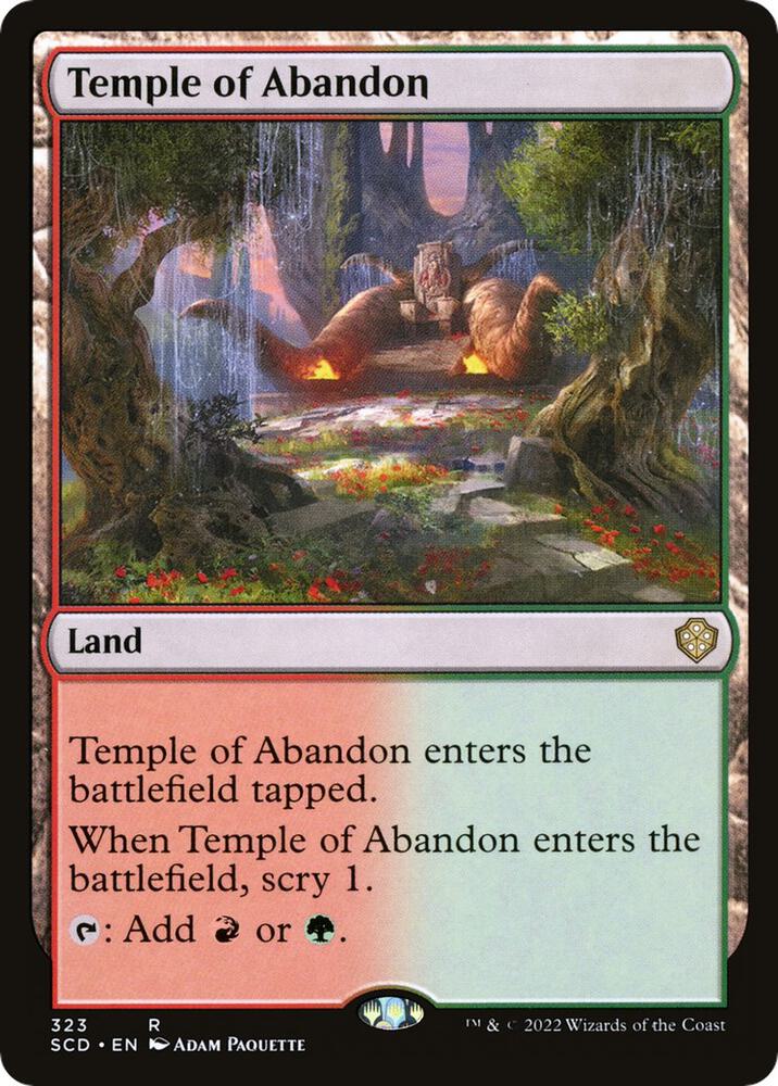 Temple of Abandon 323 (Starter Commander Decks)  | Good Games Adelaide SA
