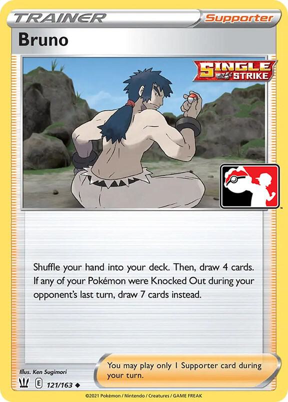 Bruno Series 1/2 121/163 (Prize Pack Series Cards)  | Good Games Adelaide SA
