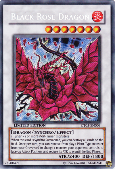 Black Rose Dragon [CT05-EN003] Secret Rare | Good Games Adelaide SA
